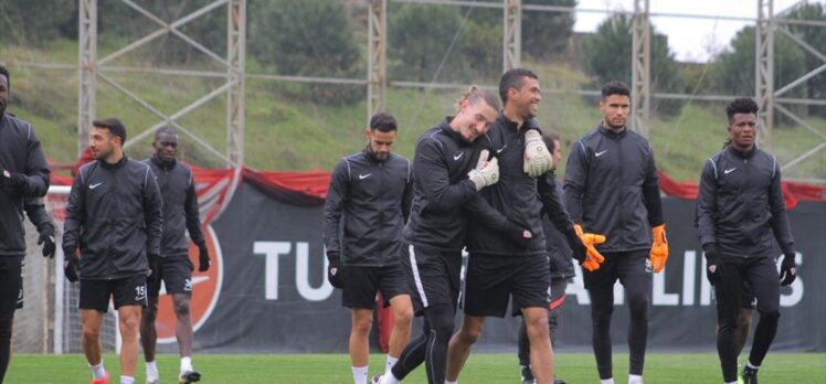 Hatayspor, Fatih Karagümrük maçı hazırlıklarını tamamladı