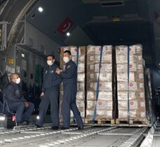 Hava Kuvvetlerine ait uçakla Ankara'dan yola çıkarılan 150 bin doz Kovid-19 aşısı Libya'ya ulaştırıldı