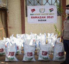 İHH ramazan yardımları kapsamında Sudan'da gıda desteği ve iftar programlarını sürdürüyor
