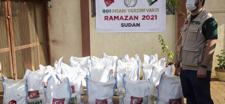 İHH ramazan yardımları kapsamında Sudan'da gıda desteği ve iftar programlarını sürdürüyor