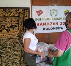 İHH'dan Kolombiya'da ihtiyaç sahiplerine ramazan kumanyası yardımı