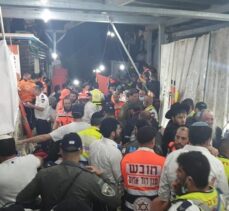 GÜNCELLEME – İsrail'de, Lag BaOmer Bayramı kutlamalarında yaşanan izdiham nedeniyle 44 kişi öldü