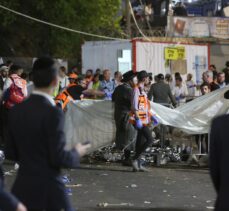 İsrail'in kuzeyinde, Lag BaOmer Bayramı kutlamalarında yaşanan izdiham nedeniyle en az 38 kişi öldü