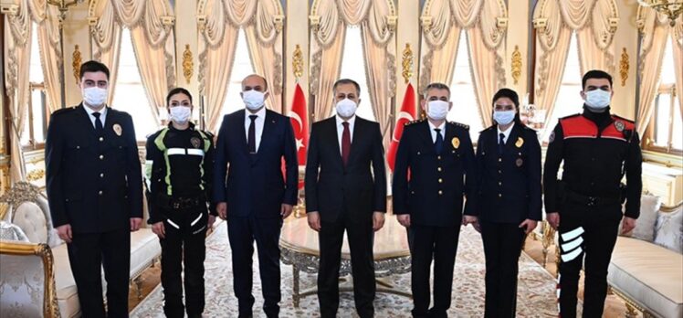 İstanbul Emniyet Müdürü Zafer Aktaş Vali Ali Yerlikaya'yı ziyaret etti
