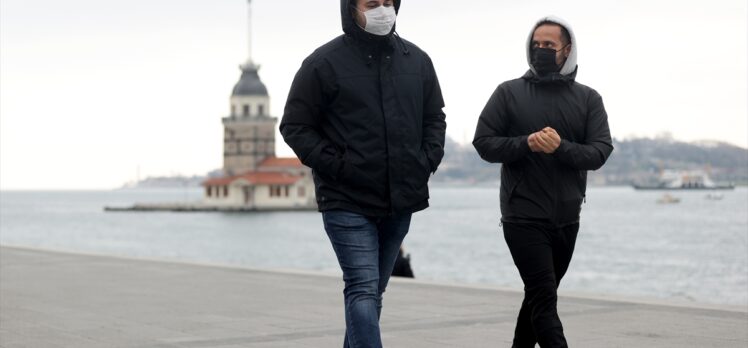 İstanbul'da hafta sonunda kısıtlama sessizliği sürüyor