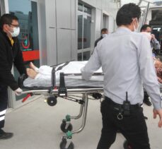 Konya'da sobadan sızan gazdan zehirlenen çift hastaneye kaldırıldı