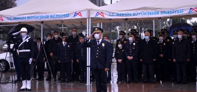 Mersin'de Türk Polis Teşkilatının kuruluşunun 176. yıl dönümü kutlandı
