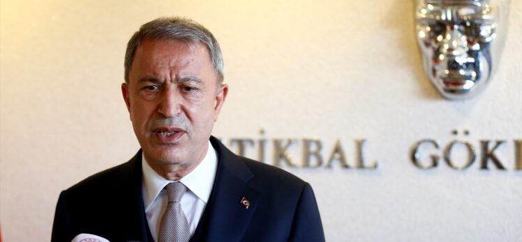 Milli Savunma Bakanı Hulusi Akar'dan CHP Grup Başkanvekili Engin Altay'ın sözlerine tepki: