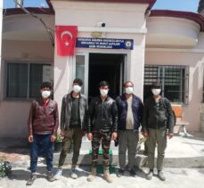 Osmaniye'de yurda yasa dışı yollarla giren 5 yabancı uyruklu yakalandı