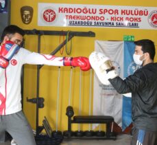 Osmaniyeli kick boksçu Muhittin Furkan Kültür'ün milli forma heyecanı