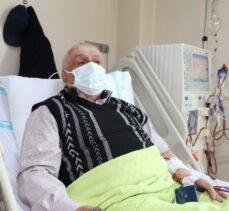 Risk grubundaki diyaliz hastaları Kovid-19'dan sıkı tedbirle korunuyor