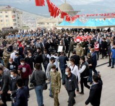 Şehit Piyade Uzman Onbaşı Ahmet Akdal'ın naaşı Kahramanmaraş'ta son yolculuğuna uğurlandı