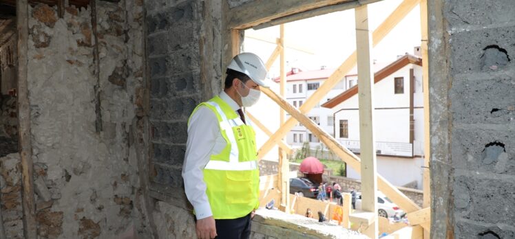 Sivas'ta sivil mimari dokunun yaşatılması hedefiyle eski konaklar restore ediliyor