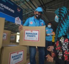 TDV'den Malezya'da ihtiyaç sahiplerine 600 ramazan gıda kolisi yardımı