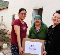 TİKA “Erenler Sofrası” adıyla Kazakistan'da ramazan yardımı dağıtımına başladı