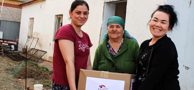 TİKA “Erenler Sofrası” adıyla Kazakistan'da ramazan yardımı dağıtımına başladı