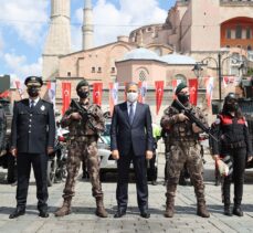 Türk Polis Teşkilatının kuruluşunun 176. yıl dönümü Ayasofya Meydanı'nda kutlandı