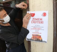 Yozgat'ta üniversite öğrencileri “zimem defteri” uygulamasıyla bir bakkalda vatandaşın borcunu kapattı