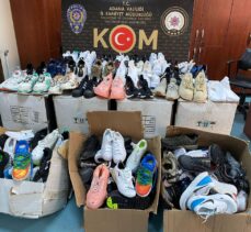 Adana'da gümrük kaçağı 237 çift ayakkabı ele geçirildi