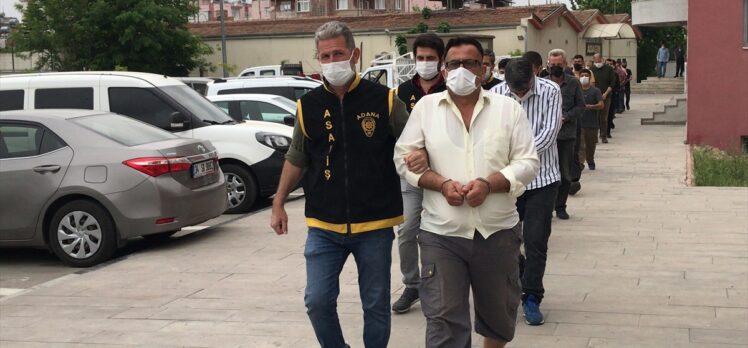 Adana'da yakalanan 22 firari hükümlü cezaevine gönderildi