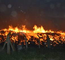 Afyonkarahisar'da biyokütle enerji santralinde yangın çıktı
