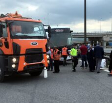GÜNCELLEME – Anadolu Otoyolu'nda iki yolcu otobüsü çarpıştı: 8 yaralı