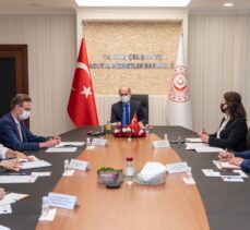 Çalışma ve Sosyal Güvenlik Bakanı Bilgin, AB Türkiye Delegasyonu Başkanı Meyer-Landrut ile görüştü