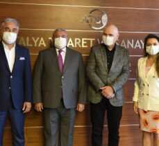 Çekya'nın Ankara Büyükelçisi Vacek, ATSO Başkanı Çetin'i ziyaret etti: