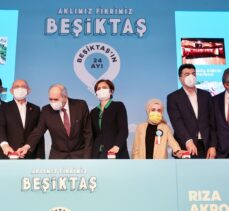CHP Genel Başkanı Kılıçdaroğlu, Beşiktaş'ta toplu açılış ve temel atma törenine katıldı