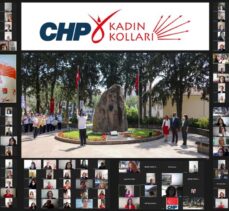 CHP Kadın Kolları, Anneler Günü dolayısıyla Zübeyde Hanım'ı andı