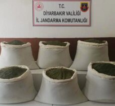 Diyarbakır'da 201 kilogram toz esrar ele geçirildi