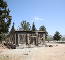 Gaziantep'te sokak hayvanları için hazırlanan otel konforundaki barınağın inşaatı başladı