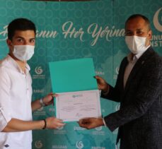 Gürcistan'da seçmeli yabancı dil olarak Türkçe öğrenen öğrenciler için şiir yarışması yapıldı