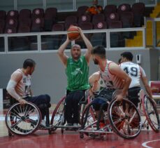 HDI Sigorta Tekerlekli Sandalye Basketbol Süper Ligi 2. etap müsabakaları devam ediyor