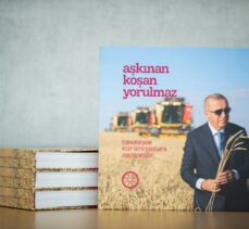 İletişim Başkanlığından Cumhurbaşkanı Erdoğan'ın 2020 mesaisini anlatan “Aşkınan Koşan Yorulmaz” kitabı