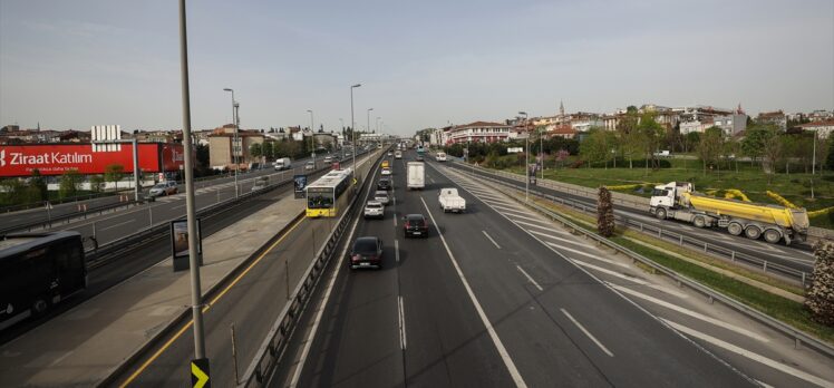GÜNCELLEME – İstanbul'da “tam kapanma” trafik yoğunluğunu azalttı