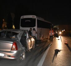 İzmir’deki trafik kazasında aynı aileden 4 kişi yaralandı