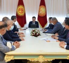 Kırgızistan Cumhurbaşkanı Caparov, TOBB Başkanı Hisarcıklıoğlu'nu kabul etti