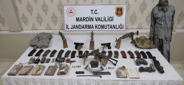 Mardin'de 7 teröristin etkisiz hale getirildiği operasyonda 4 uzun namlulu silah ve 2 tabanca ele geçirildi