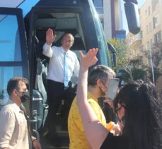 Memleket Partisi Genel Başkanı Muharrem İnce Samsun'da vatandaşları selamladı