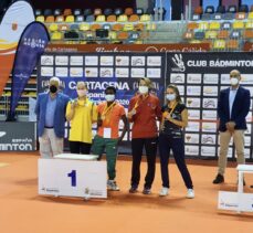 Milli para badmintoncular, İspanya'da biri altın, biri gümüş toplam 5 madalya kazandı