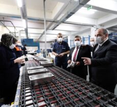 Sanayi ve Teknoloji Bakanı Varank, Öztiryakiler firmasını ziyaret etti: