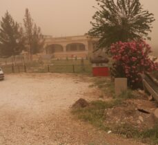 Şanlıurfa'da toz fırtınası hayatı olumsuz etkiledi