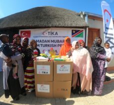 TİKA, Namibya'daki ihtiyaç sahibi 450 aileye ramazan yardımı yaptı