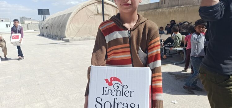 TİKA'dan Suriye'deki yaklaşık 3 bin yetim öğrenciye ramazan yardımı