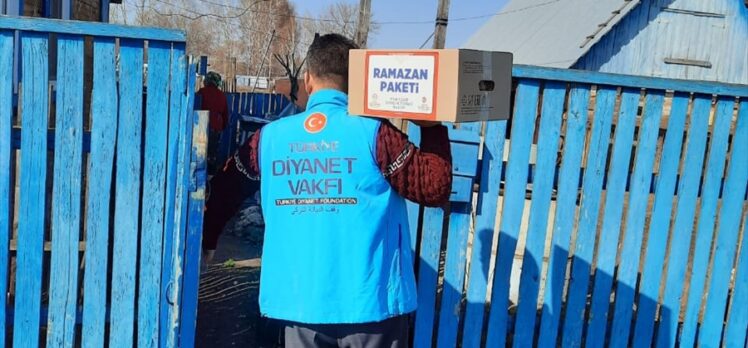 Türkiye Diyanet Vakfı, Rusya’daki ihtiyaç sahibi Müslümanlara ramazan yardımı yaptı