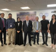 Türkiye'nin Washington Büyükelçisi Mercan, AA'nın Washington ofisini ziyaret etti