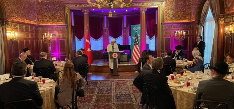 Türkiye'nin Washington Büyükelçisi Mercan'dan Müslüman, Hıristiyan ve Yahudi dini temsilcilere iftar yemeği