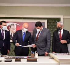 Ulaştırma ve Altyapı Bakanı Karaismailoğlu'ndan, Kahramankazan Belediyesine ziyaret