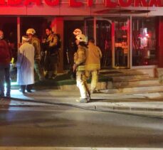 Üsküdar'da bir iş yerinde çıkan yangın söndürüldü